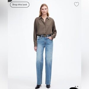 Madewell The Tall Perfect Vintage Wide-Leg